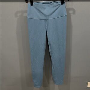 Varley blue leggings size M